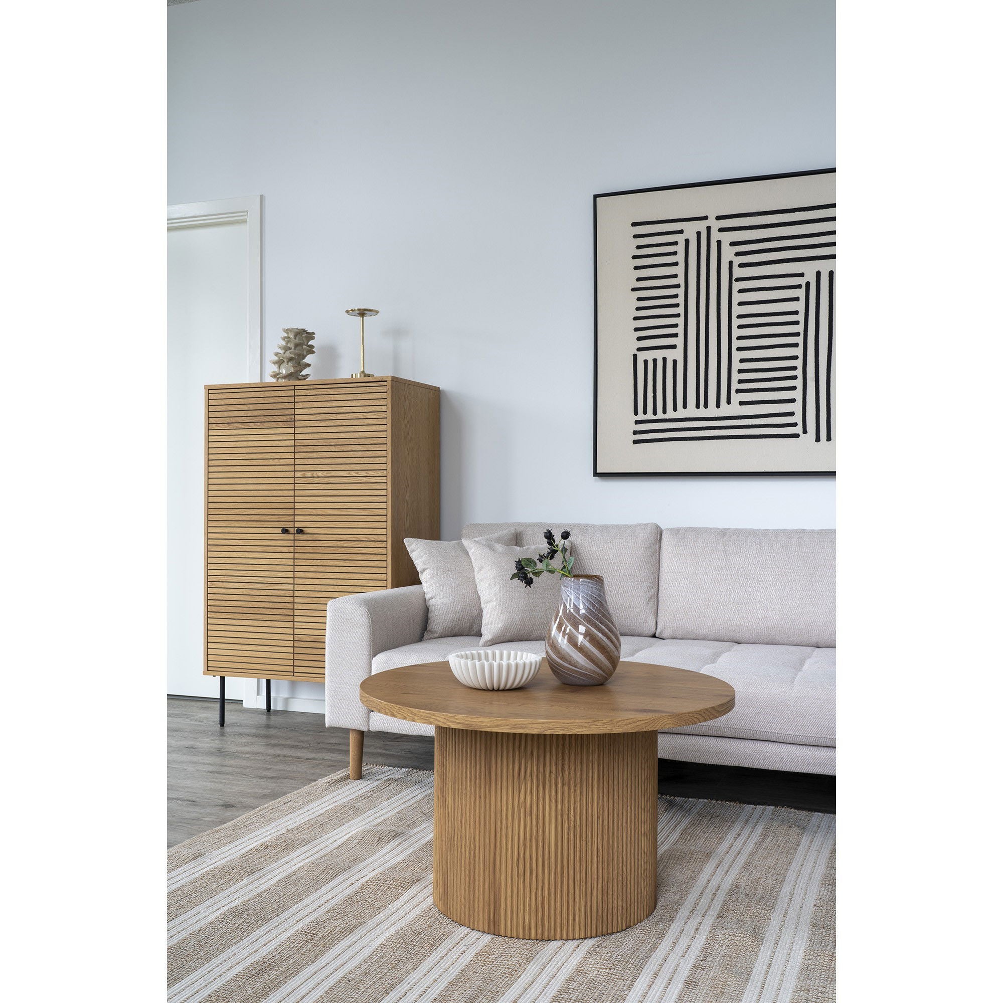 Boavista – Couchtisch rund, Ø80 × 45 cm